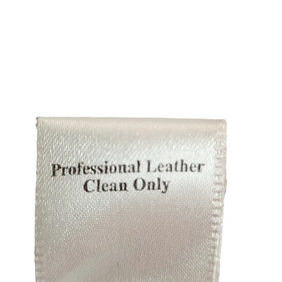 Coldwater Creek Leather Jacket women's Medium Metallic bronze - Picture 5 of 8